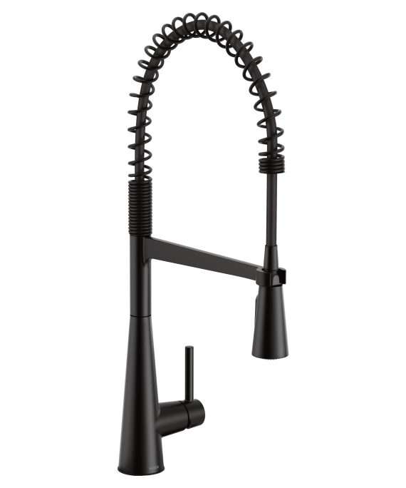 Kitchen Faucet with Power Boost, Matte Black