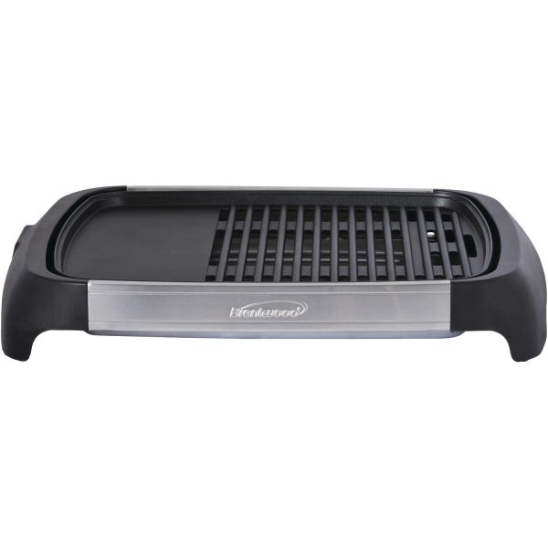 Stainless Steel Electric Indoor Grill &  Griddle