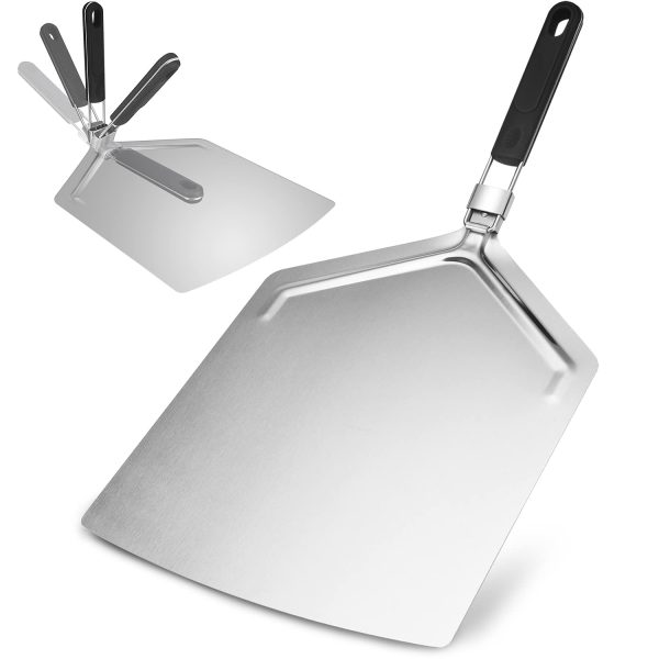 Pizza Paddle Stainless Steel Pizza Peel Extra Large