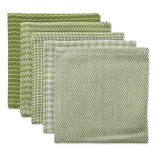 DII Everyday Kitchen Collection Assorted Dishcloth Set