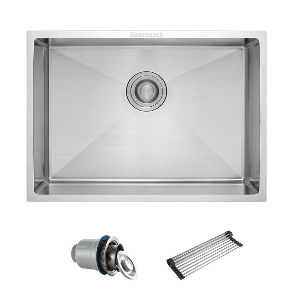 30 x 16.5 inch Undermount Kitchen Sink Single Bowl