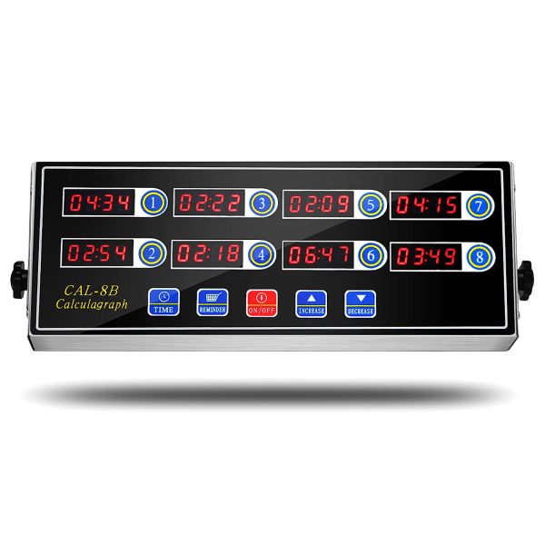BIZOEPRO Kitchen Timer 8 Channel Digital Timer