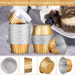 Aluminum Foil Baking Cups with Lids - Image 2