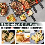 CUSIMAX Raclette Grill Electric Grill Table - Image 5