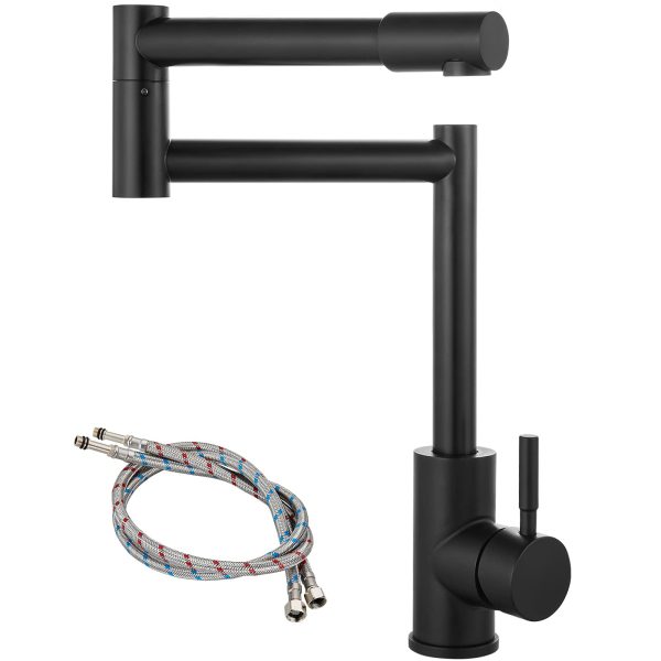 Kitchen Pot Filler Faucet Deck Mounted