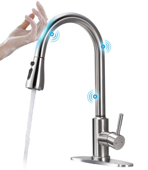 Sink Faucets with Pull Down Sprayer Kitchen