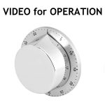 Magnetic Kitchen Timer Wind Up - Image 7