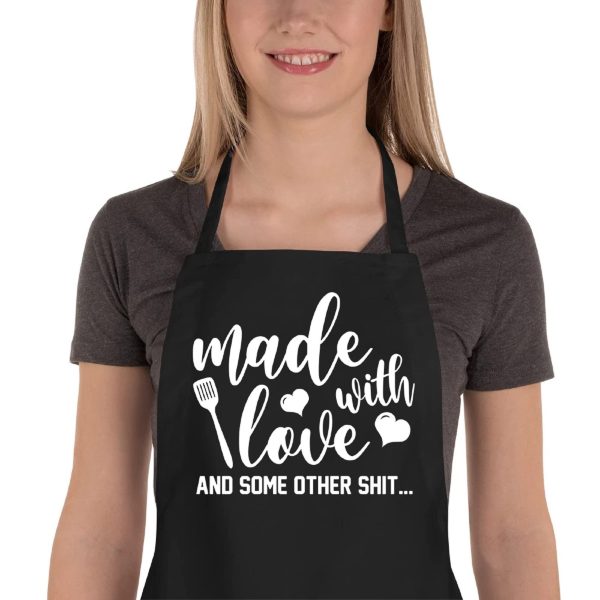 Saukore Funny Aprons for Women Men