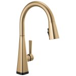 Delta Faucet Lenta Gold Kitchen Faucet Touch
