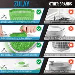 Zulay Kitchen Salad Spinner Large 5L Capacity - Image 7