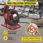 Mophorn 75Ft x 3/8Inch Drain Cleaner Machine - Image 8