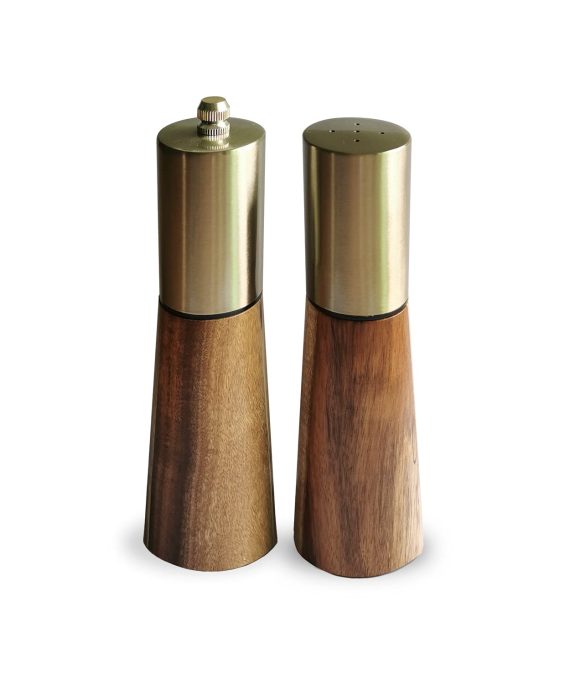 stainless steel manual pepper grinder