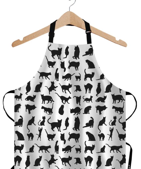 WONDERTIFY Cats Shadow Collection Apron