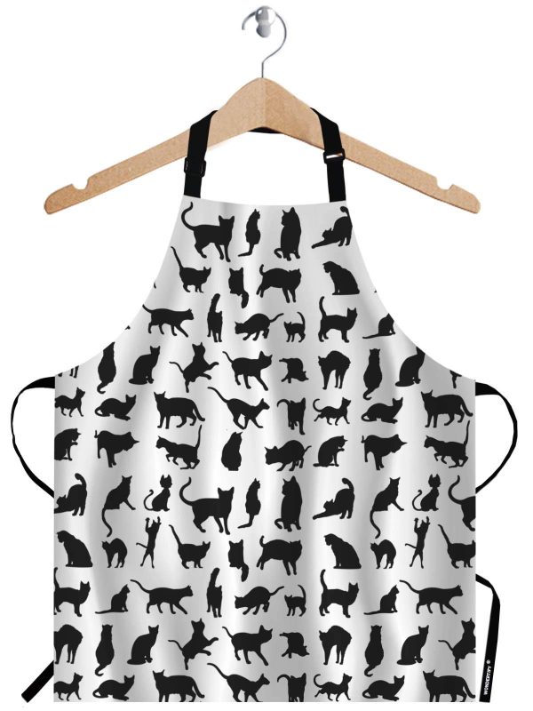WONDERTIFY Cats Shadow Collection Apron