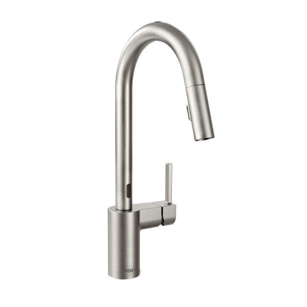 One-Handle High Arc Modern Pulldown Kitchen Faucet