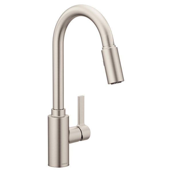 Single-Handle Pull-Down Sprayer Modern Kitchen Faucet