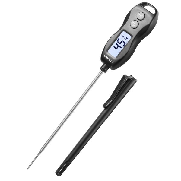 BRAPILOT Digital Food Meat Candy Thermometer
