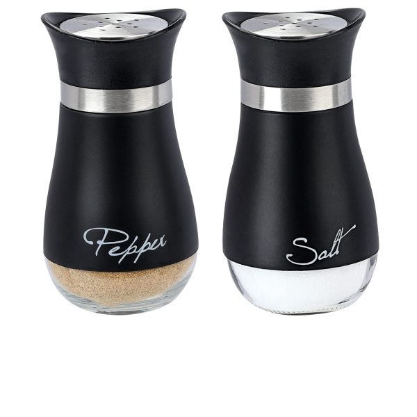 Refillable Salt and Pepper Shakers Set