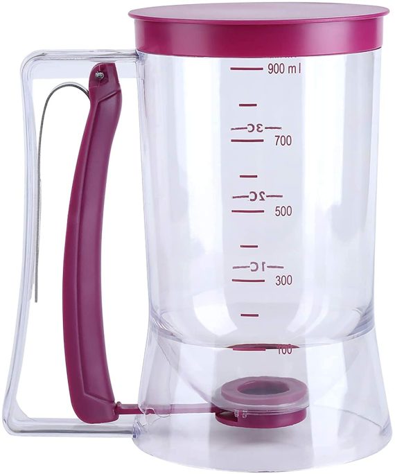 Dispenser for Muffins & Waffles Baking Tool (purple)