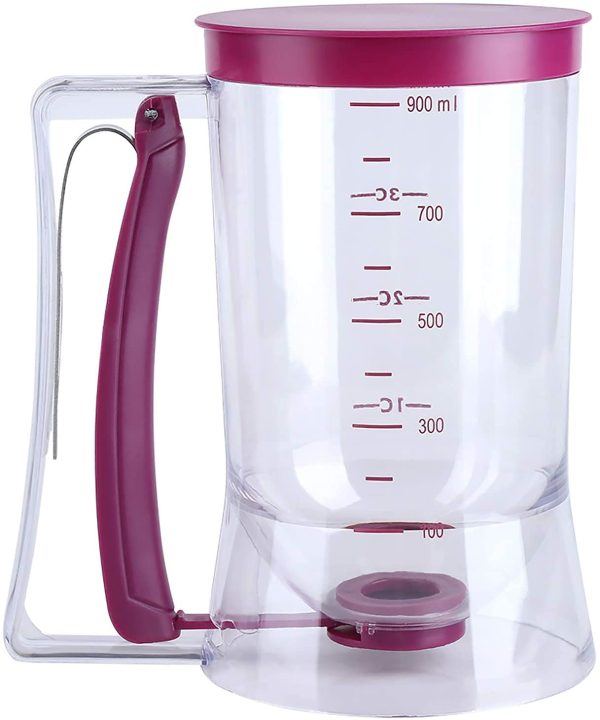 Dispenser for Muffins & Waffles Baking Tool (purple)