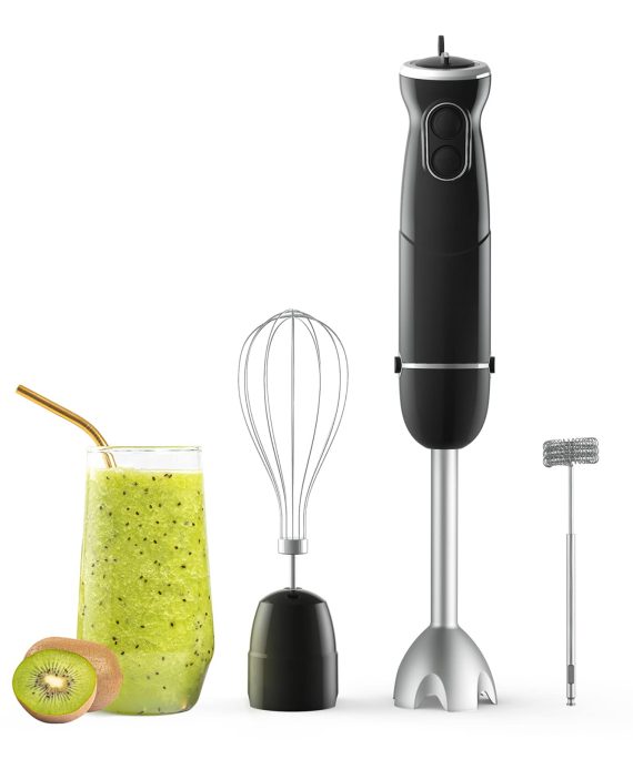 6-Speed Electric Stick Handheld Blender with Turbo Function