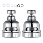 2Pcs 3 Mode Adjustable Faucet Sprayer Attachment
