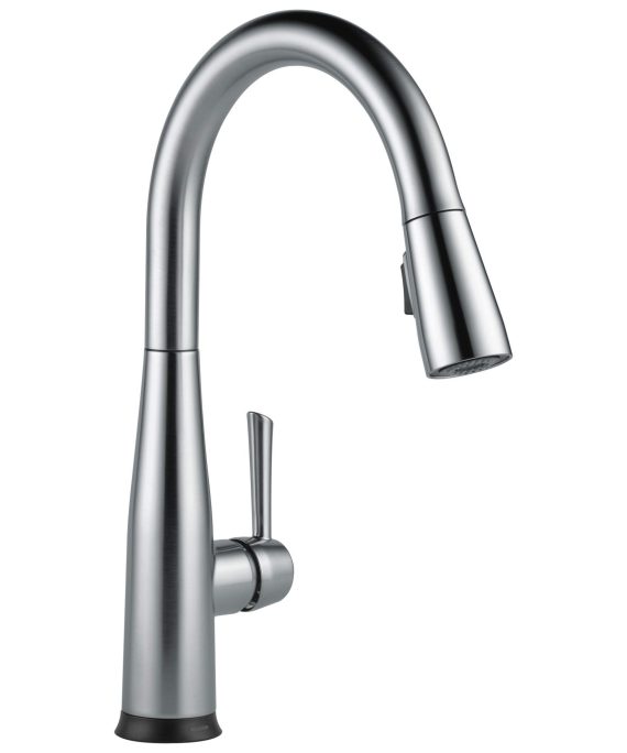 Delta Faucet Essa Touch Kitchen Faucet Brushed Nickel