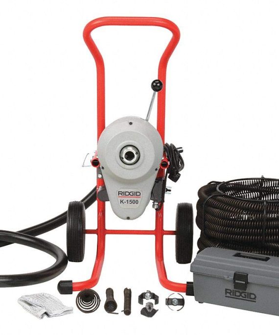 A-Frame Sectional Sewer Machine with Easy Plumbing Cable Changes