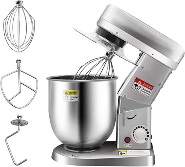 Huanyu Electric Stand Mixer 7QT Dough Blender