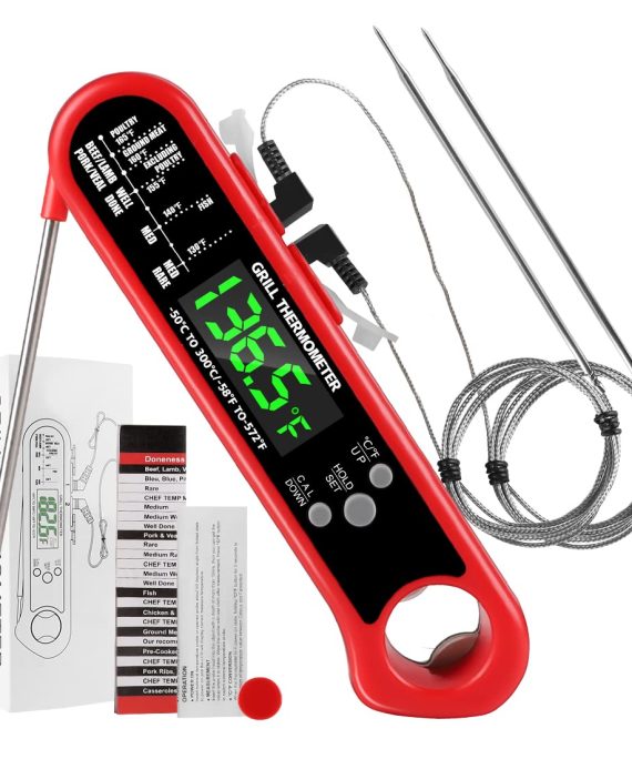 Grilling, Cooking Instant Digital Meat Thermometer
