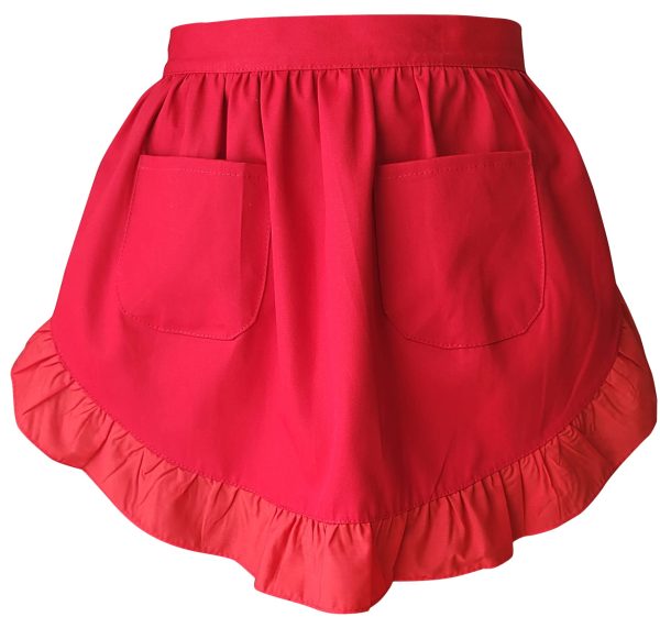 Waist Apron Kitchen Cooking Restaurant 100% Cotton