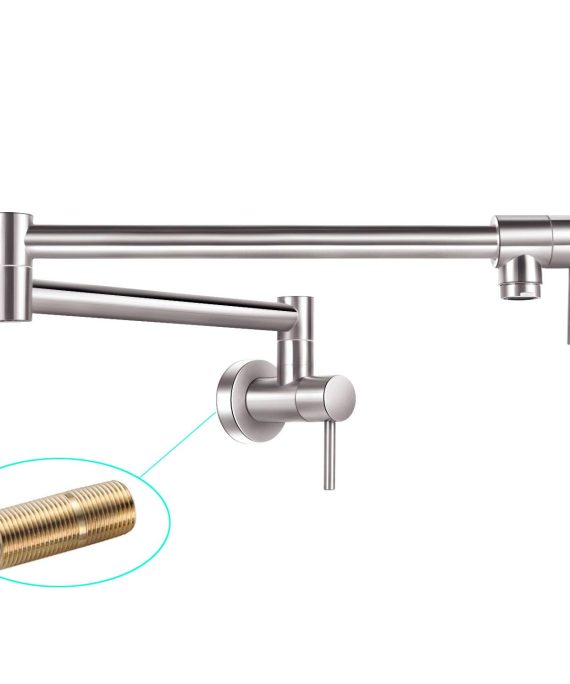 Wall Mount Kitchen Sink Pot Filler Faucet