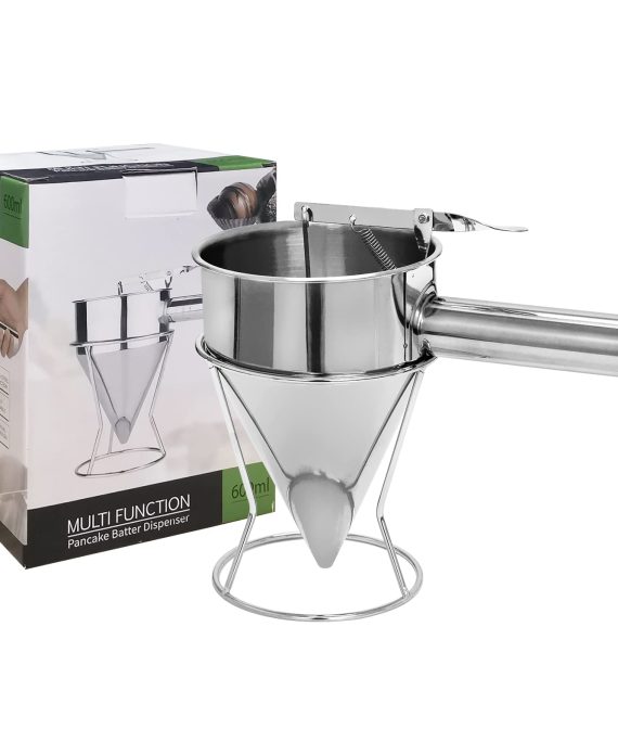 Kndatle Stainless Steel Pancake Batter Dispenser