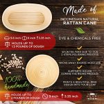 Shori Bake Bread Banneton Proofing Basket Set - Image 2