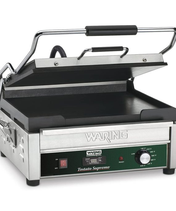 Waring Commercial Full Sized 14" x 14" Flat Toasting Grill