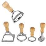 HYDDNice Ravioli Stamp Maker Cutter with Roller Wheel Set