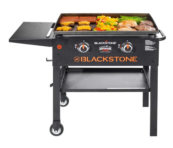 Blackstone Journey Prepared 2-Burner Out of doors Griddle - Portable Grilling Excellence for Outdoor Cooking Adventures