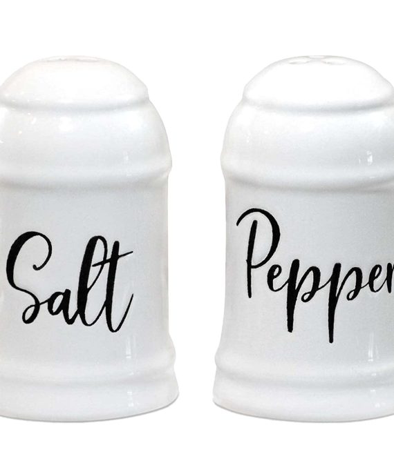 Rustic Salt and Pepper Shakers