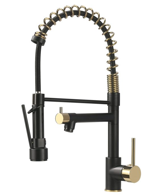 Single Handle Kitchen Faucet with Sprayer