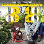 Mophorn 75Ft x 3/8Inch Drain Cleaner Machine - Image 5