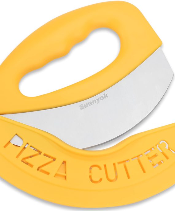 Pizza Cutter Food Chopper-Super Sharp Blade