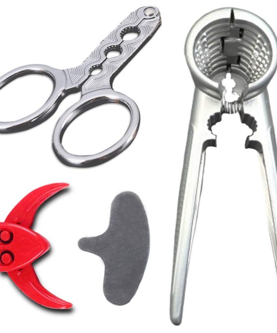 Nut Crackers and Picks Multifunctional Shell Scattering Prevention