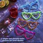8 Pieces Drinking Straw Eyeglasses Plastic Silly Straw - Image 5