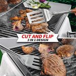 GRILAZ Heavy-Duty Rose Wooden BBQ Grilling Tools Set. - Image 4