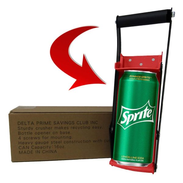 Space Saving Can Crusher