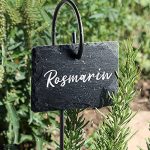 10 Pcs Slate Garden Signs Waterproof Reusable Garden Markers - Image 9