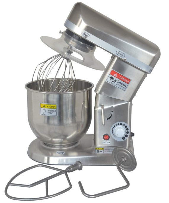 Huanyu Commercial Stand Mixer 7QT 180 °