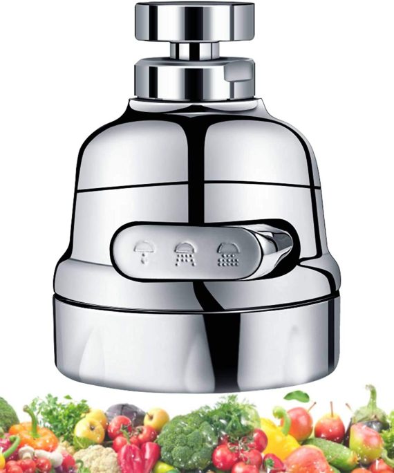 Movable kitchen faucet 360°rotatable universal faucet filter