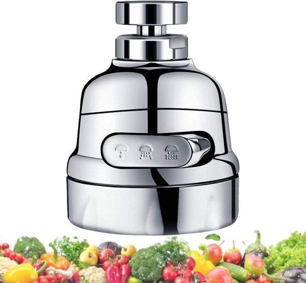 Movable kitchen faucet 360°rotatable universal faucet filter