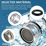 Bathroom Faucet Aerator Replacement Parts with Brass Shell - Image 6